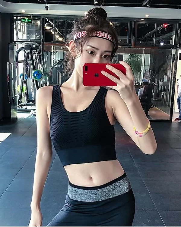 Áo Tập Gym Nữ , Đồ Tập Gym Nữ Phối Lưới Sexy